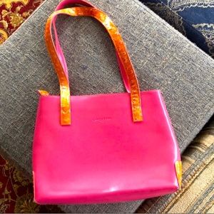 Fun summer leather purse